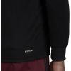 imageadidas Mens Standard Aeroready Sereno Cut 3Stripes Slim Track TopBlackGrey Six