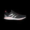 imageadidas Mens Supernova Running ShoeBlackNight MetallicImpact Orange