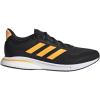 imageadidas Mens Supernova ShoeCore BlackFlash OrangeFlash Orange