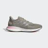 imageadidas Mens Supernova ShoeFeather GreySilver MetallicShock Pink