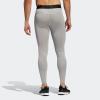 imageadidas Mens Techfit Long TightsMedium Grey Heather