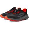 imageadidas Mens Terrex Trailrider Trail Running ShoeBlackGreySolar Red
