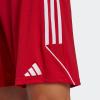 imageadidas Mens Tiro23 League Sweat ShortsTeam Power RedWhite