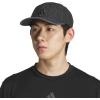 imageadidas Mens Ultimate Hat Relaxed Crown Adjustable Fit Strapback Cotton Baseball CapBlack DenimBlack