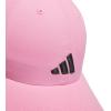 imageadidas Mens Ultimate Hat Relaxed Crown Adjustable Fit Strapback Cotton Baseball CapBliss PinkBlackSoccer