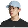 imageadidas Mens Ultimate Hat Relaxed Crown Adjustable Fit Strapback Cotton Baseball CapLight Blue Denim