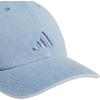 imageadidas Mens Ultimate Hat Relaxed Crown Adjustable Fit Strapback Cotton Baseball CapLight Blue Denim