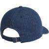 imageadidas Mens Ultimate Hat Relaxed Crown Adjustable Fit Strapback Cotton Baseball CapMedium Blue Denim