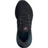 imageadidas Mens Ultraboost 21 Running ShoeBlackCarbonActive Teal