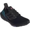imageadidas Mens Ultraboost 21 Running ShoeBlackCarbonActive Teal