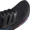 imageadidas Mens Ultraboost 21 Running ShoeBlackCarbonActive Teal