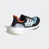 imageadidas Mens Ultraboost 21 Running ShoeBlackWhiteAqua