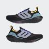 imageadidas Mens Ultraboost 21 Running ShoeBlackWhitePulse Aqua