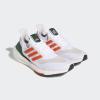 imageadidas Mens Ultraboost 21 Running ShoeCloud WhiteTeam OrangeGrey One