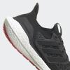 imageadidas Mens Ultraboost 21 Running ShoeCore BlackCore BlackScarlet