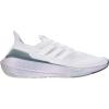 imageadidas Mens Ultraboost 21 Running ShoeCrystal White Crystal White Hazy Green