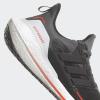 imageadidas Mens Ultraboost 21 Running ShoeGreyBlackSolar Red