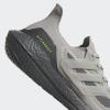 imageadidas Mens Ultraboost 21 Running ShoeMetal GreyMetal GreySignal Green