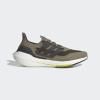 imageadidas Mens Ultraboost 21 Running ShoeOrbit GreenBlackAcid Yellow