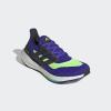 imageadidas Mens Ultraboost 21 Running ShoeSonic InkBlackScreaming Green