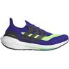 imageadidas Mens Ultraboost 21 Running ShoeSonic InkBlackScreaming Green