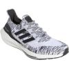 imageadidas Mens Ultraboost 21 Running ShoeWhiteBlackBlack