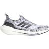 imageadidas Mens Ultraboost 21 Running ShoeWhiteBlackBlack