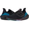 imageadidas Mens Ultraboost21 Running ShoesBlackCarbonActive Teal