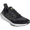 imageadidas Mens Ultraboost21 Running ShoesBlackSilver MetallicSolar Yellow