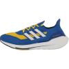 imageadidas Mens Ultraboost21 Running ShoesBlueWhiteGold Metallic
