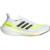 imageadidas Mens Ultraboost21 Running ShoesWhiteBlackSolar Yellow