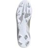imageadidas Mens X GHOSTED3 Soccer ShoeWhiteMetallicgold MelangeSilver Metallicfirm Ground