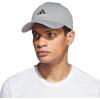 imageadidas Mens Zags 20 Structured Mid Crown AFlex Stretch Fit HatAluminum 2