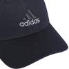 imageadidas Mens Zags 20 Structured Mid Crown AFlex Stretch Fit HatDark Indigo Blue