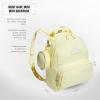 imageadidas Mini Backpack for Women  Small Bag for Travel Gym Festival ampamp More BlackWhite One SizeAlmost Yellow