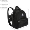 imageadidas Mini Backpack for Women  Small Bag for Travel Gym Festival ampamp More BlackWhite One SizeBlackWhite