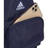 imageadidas Mini Backpack for Women  Small Bag for Travel Gym Festival ampamp More BlackWhite One SizeDark Blue