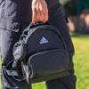imageadidas Mini Backpack for Women  Small Bag for Travel Gym Festival ampamp More BlackWhite One SizeDark Blue