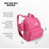 imageadidas Mini Backpack for Women  Small Bag for Travel Gym Festival ampamp More BlackWhite One SizePink Fusion