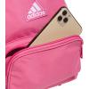 imageadidas Mini Backpack for Women  Small Bag for Travel Gym Festival ampamp More BlackWhite One SizePink Fusion