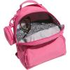 imageadidas Mini Backpack for Women  Small Bag for Travel Gym Festival ampamp More BlackWhite One SizePink Fusion