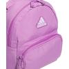 imageadidas Mini Backpack for Women  Small Bag for Travel Gym Festival ampamp More BlackWhite One SizePreloved Purple