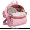imageadidas Mini Backpack for Women  Small Bag for Travel Gym Festival ampamp More BlackWhite One SizeTrue Pink