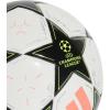 imageadidas Mini Soccer BallWhiteBlackPlatin MetallicTeam Solar Yellow