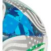 imageadidas Mini Soccer BallWhiteGreenGlory BlueSolar Blue