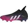 imageadidas Predator Freak 3 Laceless Firm Ground Soccer Shoe MensBlackWhiteShock Pink