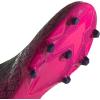 imageadidas Predator Freak 3 Laceless Firm Ground Soccer Shoe MensBlackWhiteShock Pink