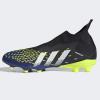 imageadidas Predator Freak 3 Laceless Firm Ground Soccer Shoe MensBlackWhiteSolar Yellow