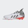 imageadidas Predator Freak 3 Laceless Firm Ground Soccer Shoe MensWhiteIron MetallicSolar Red