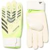 imageadidas Predator Match Fingersave Goalie GlovesLucid LemonWhiteBlack